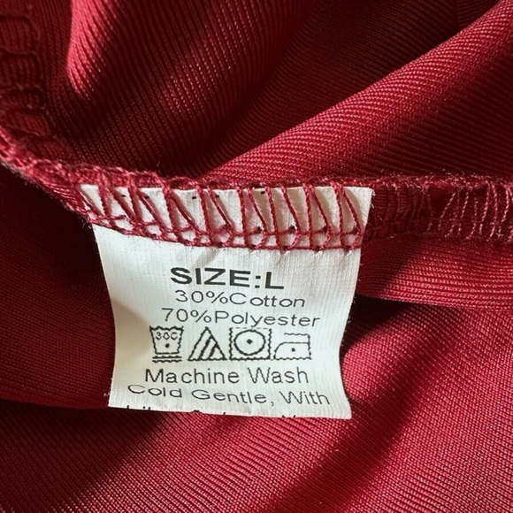 BLENCOT Jumpsuit Short Sleeve Casual v Neck Belted SZ Large NWOT - Picture 10 of 10